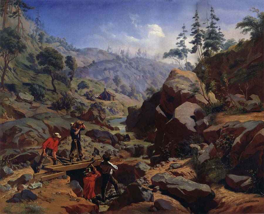 Miners in the Sierras